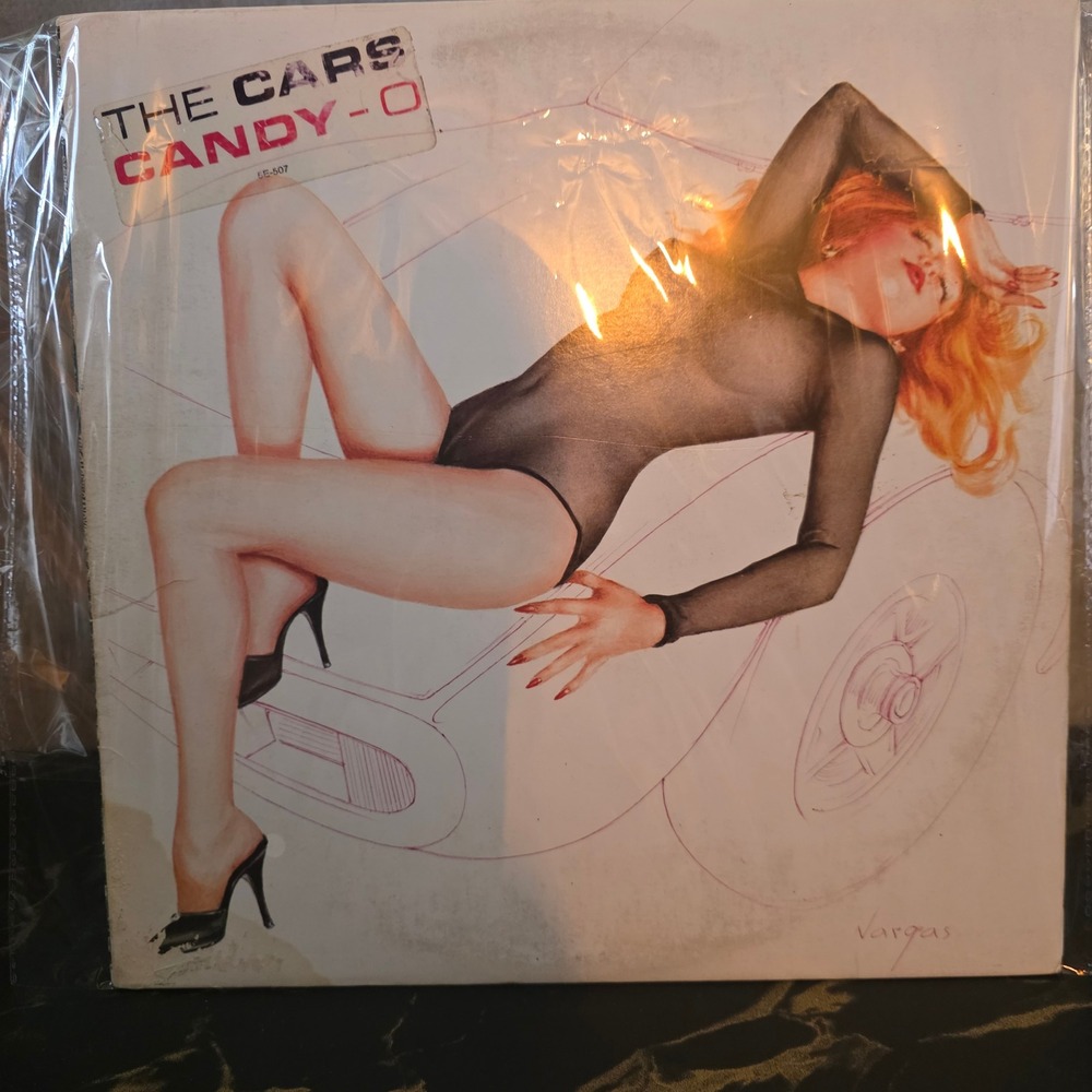 The Cars Candy-O Vinyl LP Record 1979 Elektra 5E-507 New Wave Alberto Vargas Art